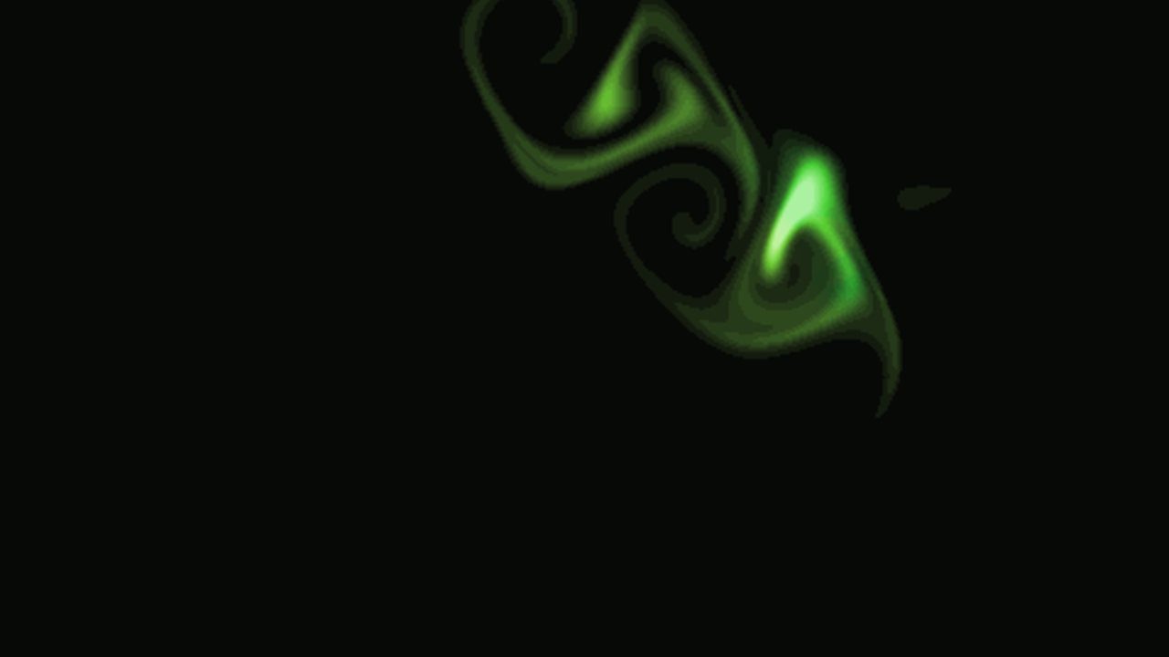 flow: ink carried in curls