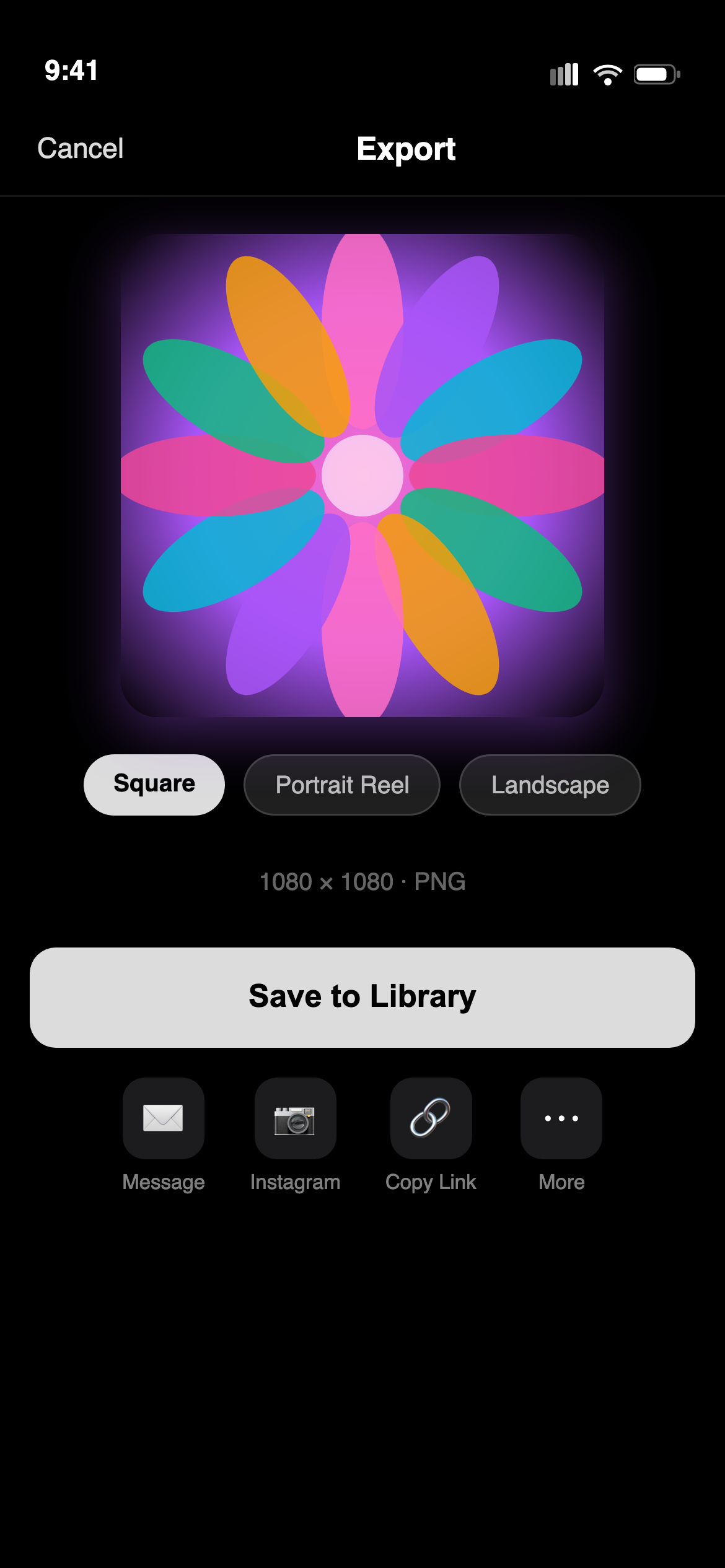 Kaleido third screen
