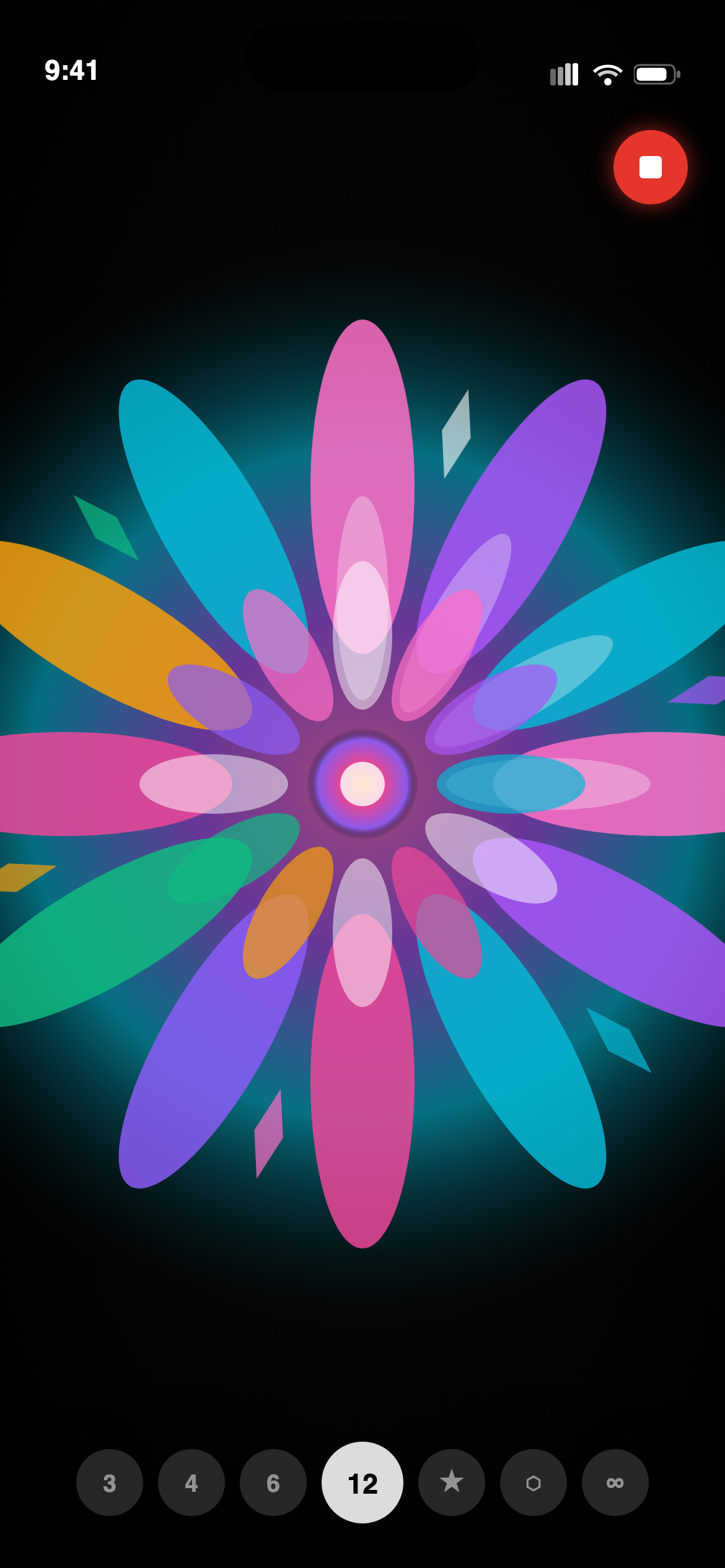 Kaleido main screen
