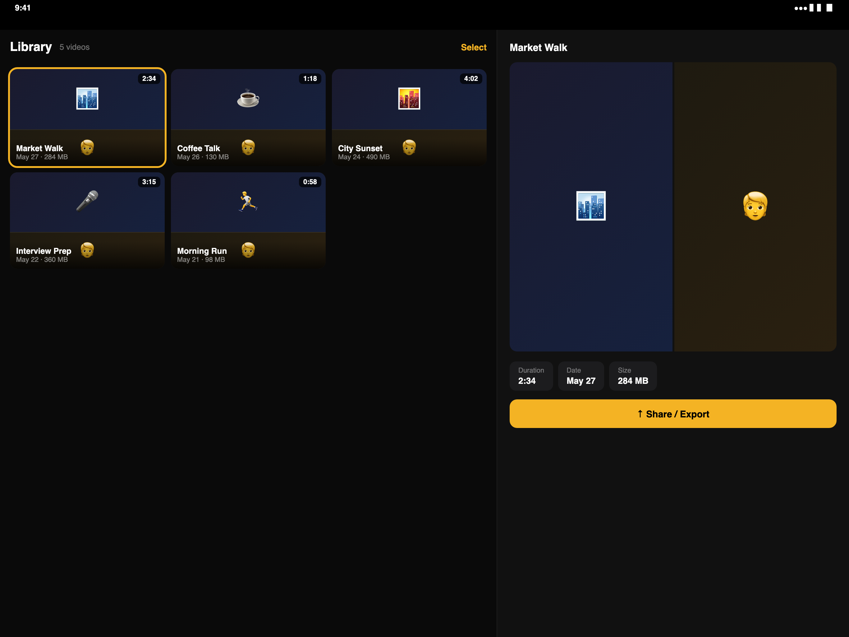 Tandem on iPad 2