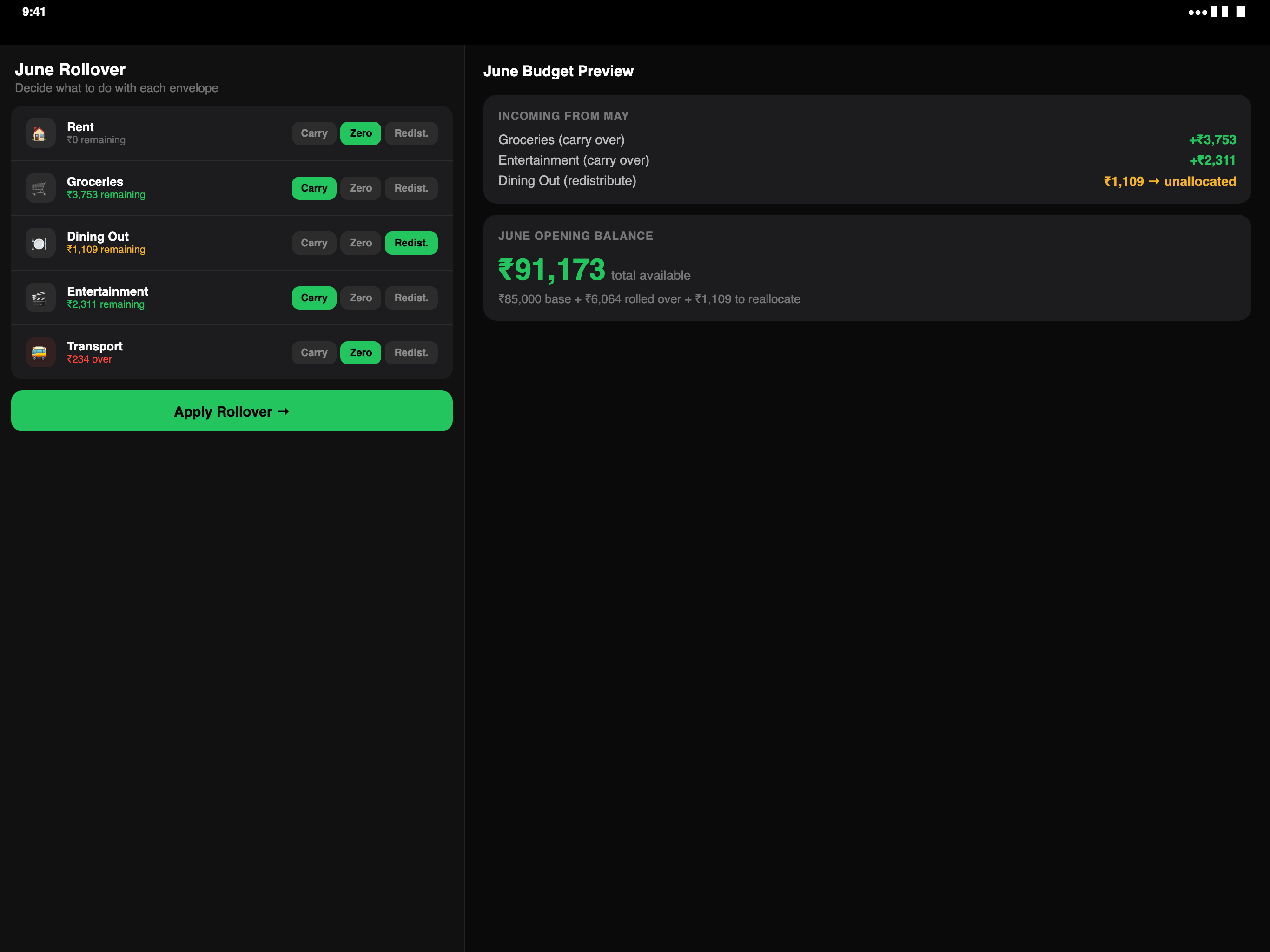 Vault on iPad 2